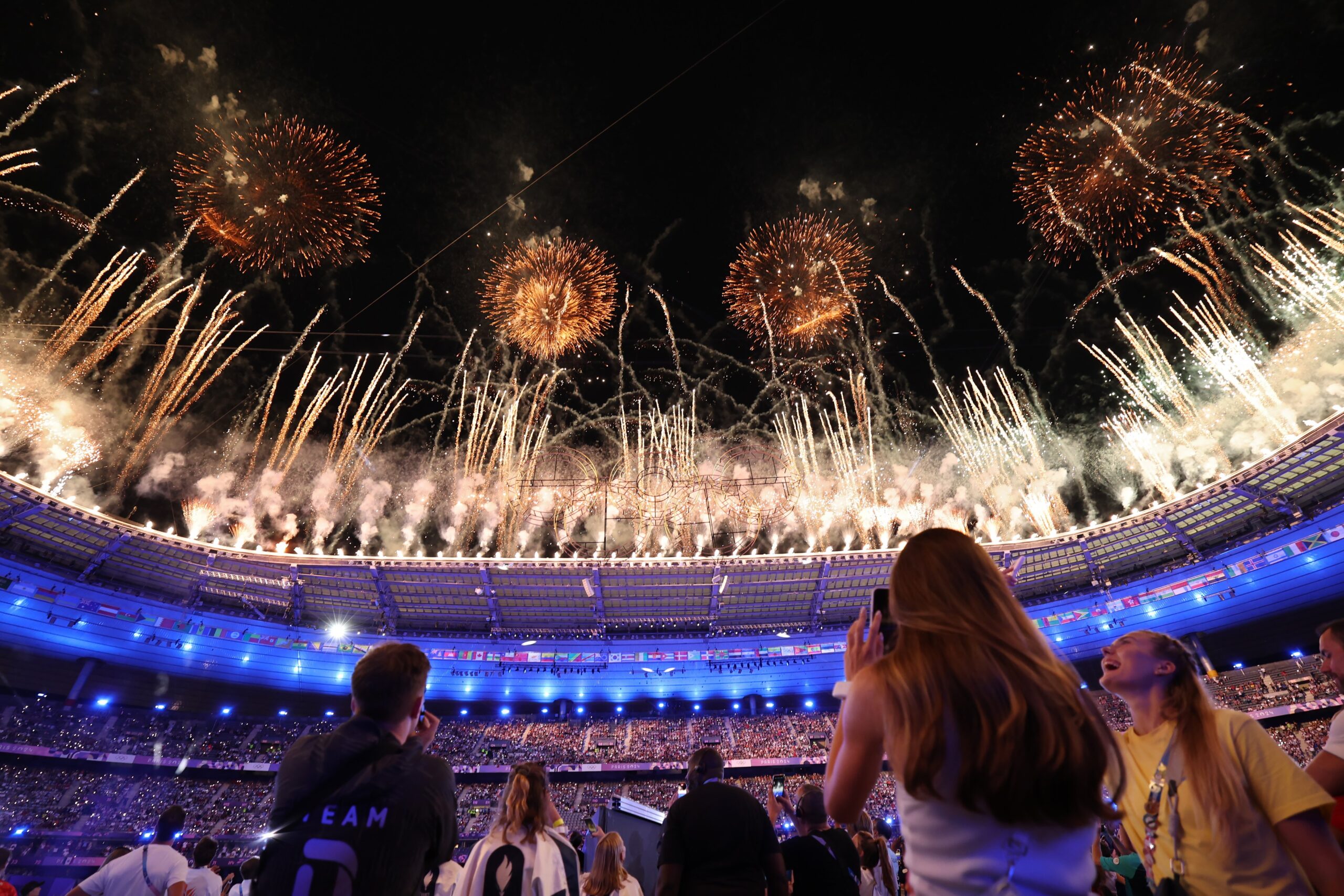 The ending of  Olympic Closing Ceremony 2024 withing Stade de France takes place and Olympics say goodbye to Paris