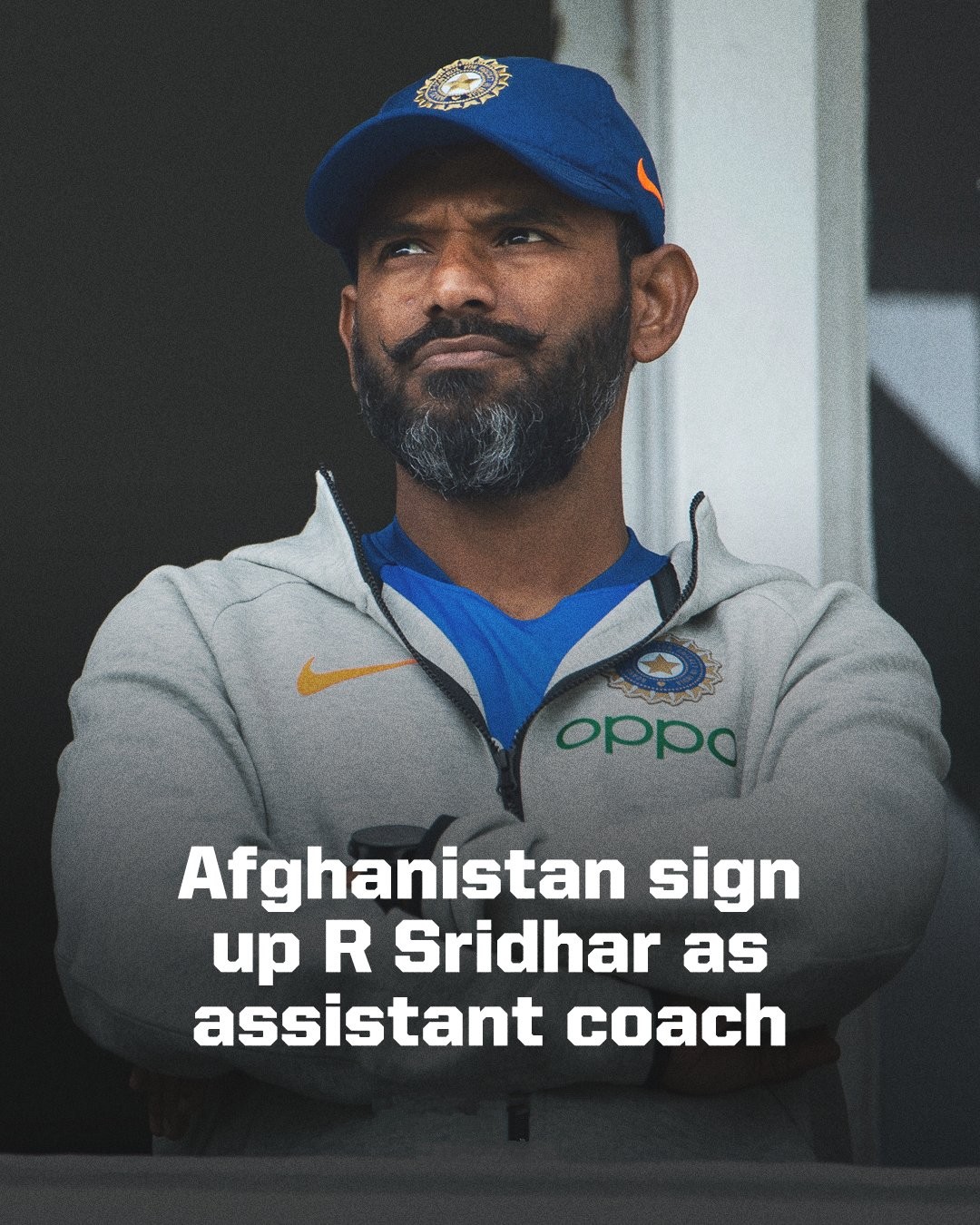 “R Sridhar Joins Afghanistan Cricket as New Assistant Coach”